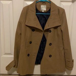 TAN PEA COAT THREAD AND SUPPLY
